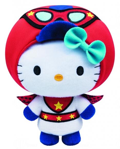 hello kitty circus clown plush