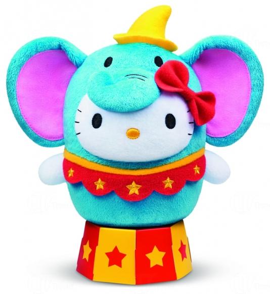 hello kitty circus clown plush