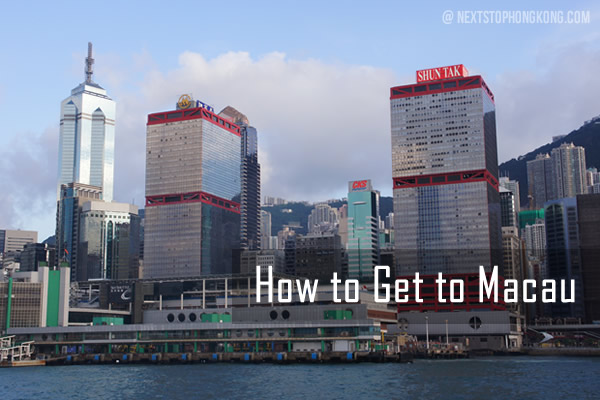 How To Go To Macau From Hong Kong By Ferry - KKday Blog