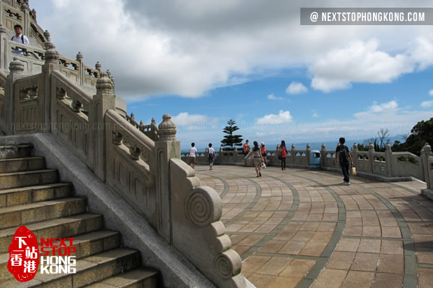  Big Buddha Tian Tan plattform