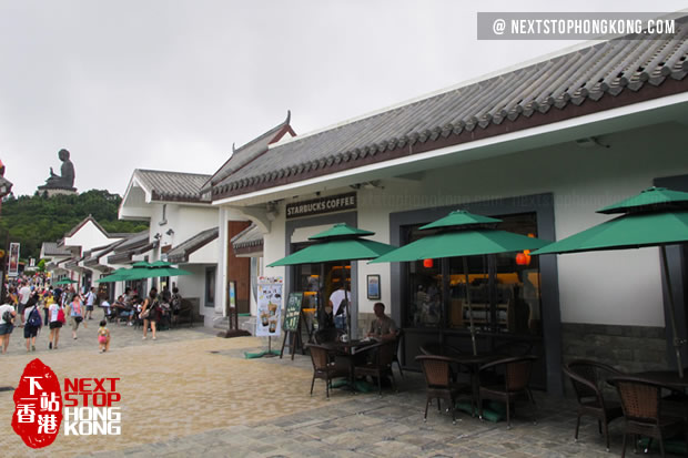 Manchas Grande Buda de Ngong Ping Aldeia