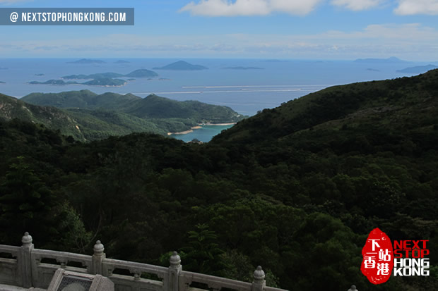  udsigt fra Big Buddha Platform