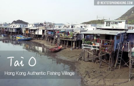 Tai O Fishing Village on West Lantau Island Hong Kong