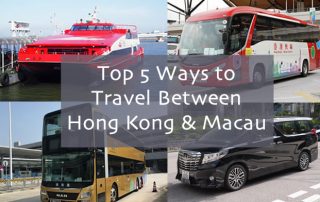 How to get to Macau from Hong Kong